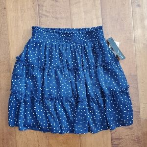 BRAND NEW polka dot tier skirt